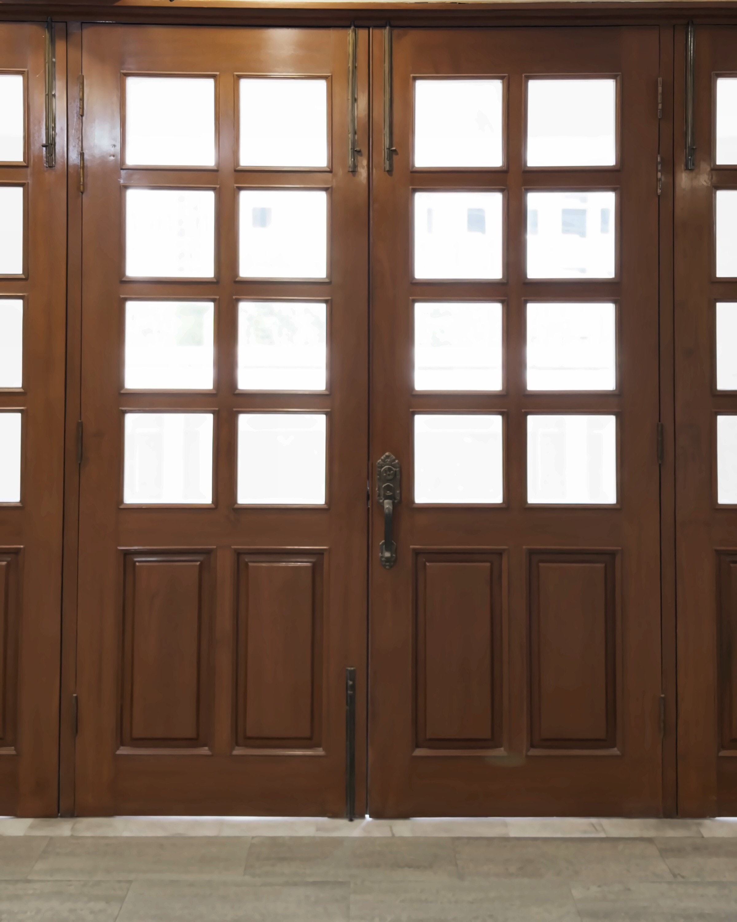 The main entrance doors of Kamil Educational System